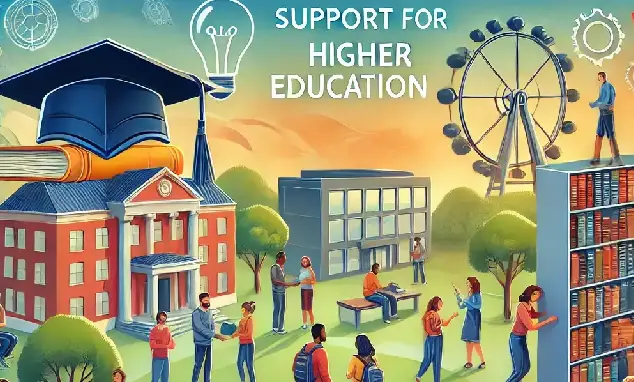 उच्च शिक्षा के लिए समर्थन